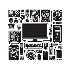 Obraz premium Computer Vector (2).eps