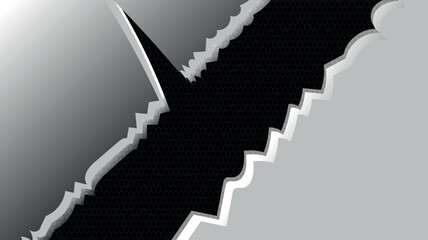 Dry cracked soil texture with grunge fissures, earthquake crevices, and distressed land surface cracks, natural vector pattern isolated on white background