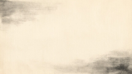 紙目に沿った縦ラインに墨の影が漂う和紙背景