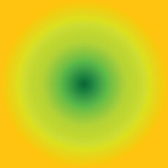 Radial Soft Green Lime Golden Radiance