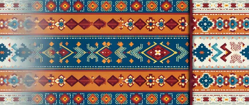 Unique Ethnic Patterns: Handcrafted Artifacts for Commercial Branding & Merchandise Packaging - Blend Tribal Lines & Authentic Textures