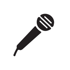 black pencil isolated on white background