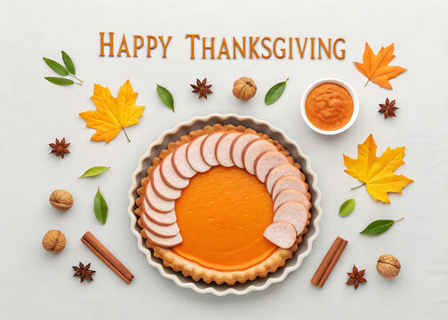 thanksgiving and friendsgiving day - Powered by Adobe