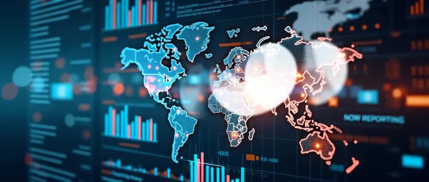 Striking Image of Trade War Strategies: Analyzing Competitive Tactics, Diplomatic Negotiations, and Market Disruption Metrics in Global Conflict Scenarios