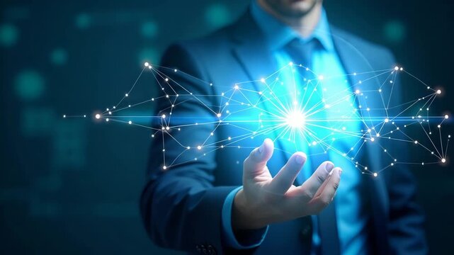 Evolving Trends in Automation: Streamlining Business Operations & Enhancing Productivity - Photo Stock Concept with Left Space