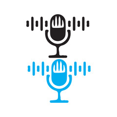 vector microphone icon