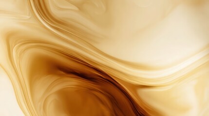 Abstract swirls of smooth caramel and cream colors creating a soft and warm background for various design projects