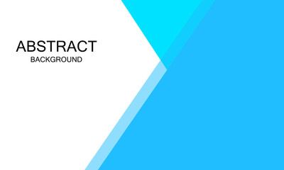 Abstract white blue shape combination background. Suitable for poster, card, banner, backdrop, brochure, cover, wallpaper, website