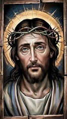 Jesus Christ Portrait: A Sacred Depiction