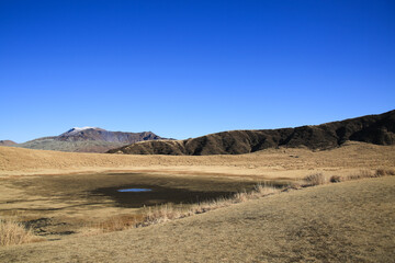 熊本県阿蘇市　草千里ヶ浜
