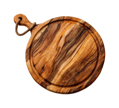 Wooden cutting board kitchen product rustic top view