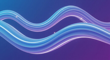 Obraz premium abstract blue wave background