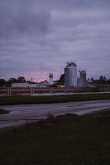 Fototapeta premium factory in the city