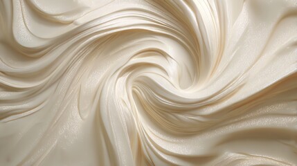 Creamy Swirl Texture: Elegant Background for Design
