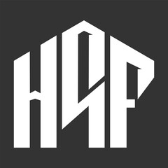 HSF letter design. HSF letter technology logo design. HSF Monogram logo design for an entrepreneur and business.