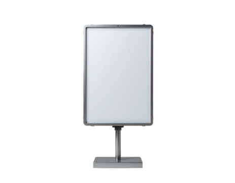 Blank Vertical Outdoor Signage Display for Advertising and Promotions
