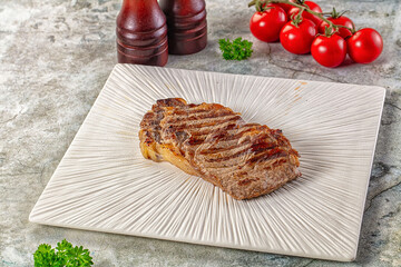 Grilled beef black angus steak
