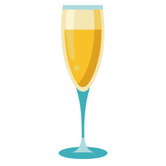 glass of juice vector