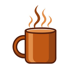 coffee cup icon vector