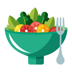 fruits and vegetables salad