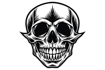 skull vector icon