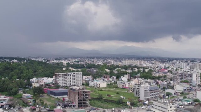 Aerial video of Dehradun 
