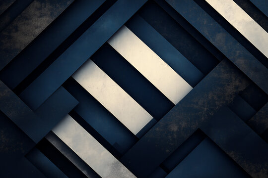 Abstract geometric pattern with blue design and modern texture in an artistic background