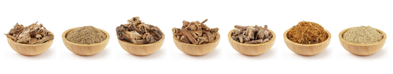 Turkish Traditional Herbal Blend Featuring Licorice Root, Mullein, and Ivy in Clean Composition
