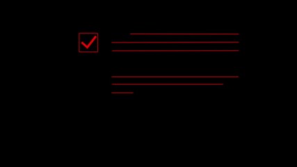 Digital list system concept task management
strategic planning project execution personal business 4k animation - Powered by Adobe