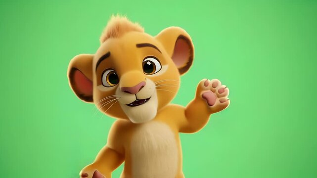 A happy cartoon baby rat and a cute teddy bear smile with love in a funny vector art drawing