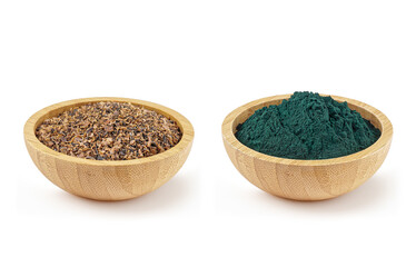 Rustic Flatlay of Middle Eastern and Turkish Spices in Artisan Culinary Setting