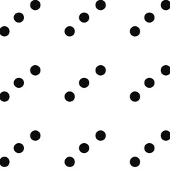 Simple ellipsis icon. Three black dots in a row, a universal symbol for more options, loading, or waiting. Minimalist vector isolated on white.
