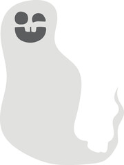 vector illustration of ghost