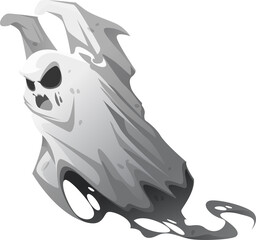 vector illustration of ghost