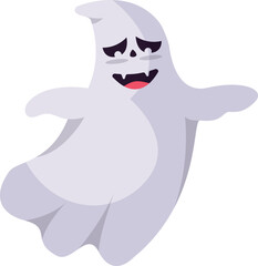 vector illustration of ghost