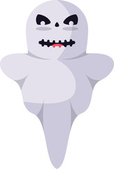 vector illustration of ghost