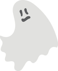 vector illustration of ghost