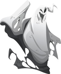 vector illustration of ghost