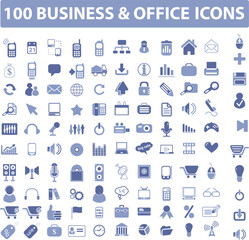 100 Business and Office icons
