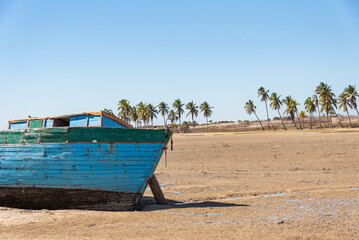 boat on the beach