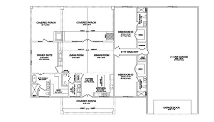Modern Detailed House Home Floor Plan With Furniture