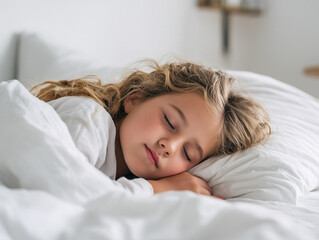 Fototapeta premium young woman sleeping