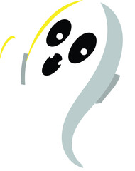 vector illustration of ghost