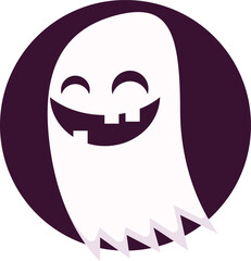 vector illustration of ghost