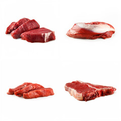 Beef Tail and Marrow Cuts Featuring Oxtail, Marrow Bones, and Spinal Pieces for Broth Making