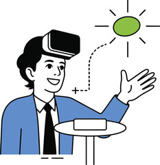 Virtual Reality Experience Immersive Technology  Interactive Design