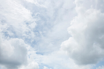 blue sky with clouds