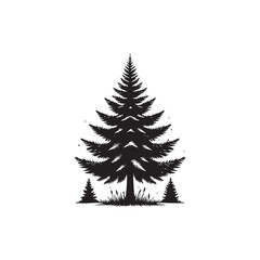 Obraz premium Spruce tree Vector (1).eps