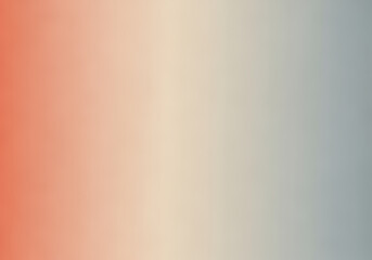 Smooth Gradient Background with Warm Coral Fading to Cool Blue grey