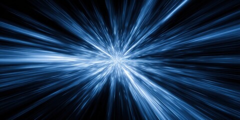 Fototapeta premium Abstract burst of light radiating outwards